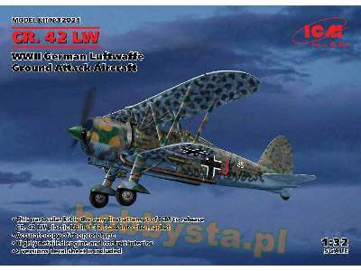 CR. 42 LW - WWII German Luftwaffe Ground Attack Aircraft  - image 1