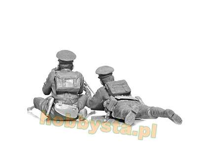 WWI British Vickers MG Crew (Vickers MG & 2 figures) - image 3