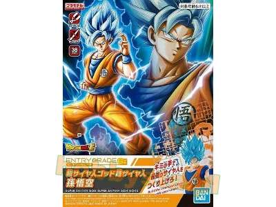 Entry Grade Super Saiyan God Super Saiyan Son Goku - image 1