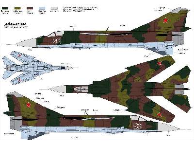 Mikoyan-Gurevich MiG 23P (23-14) - image 3