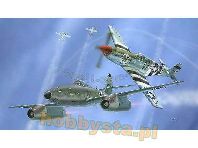 Messerschmitt Me262 - P-51B Mustang - Combat Set - image 10