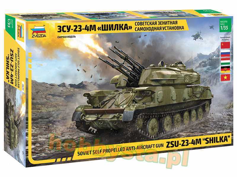 Soviet self-propelled anti-aircraft gun ZSU-23-4 Shilka - image 1 Soviet self-propelled anti-aircraft gun ZSU-23-4 Shilka - image 1