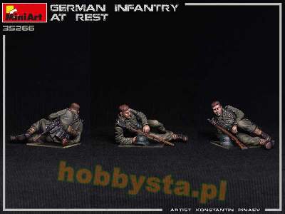 German Infantry At Rest - image 12