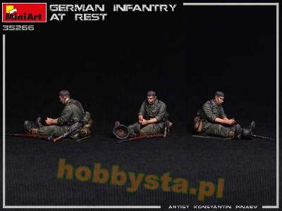 German Infantry At Rest - image 13