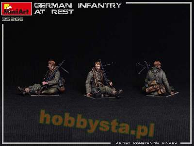 German Infantry At Rest - image 14