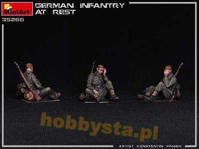 German Infantry At Rest - image 15