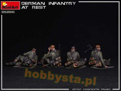 German Infantry At Rest - image 17