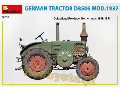 German Tractor D8506 Mod. 1937 - image 16