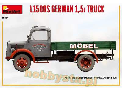 L1500s German 1,5t Truck - image 2
