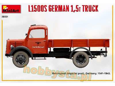 L1500s German 1,5t Truck - image 5