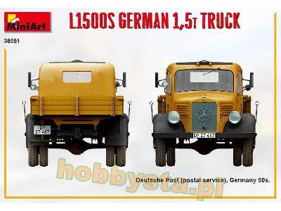 L1500s German 1,5t Truck - image 8