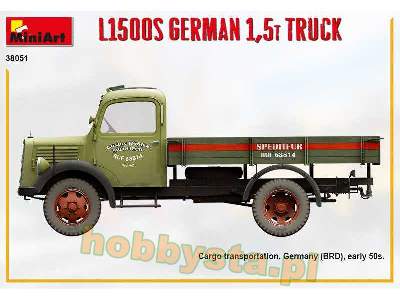 L1500s German 1,5t Truck - image 11
