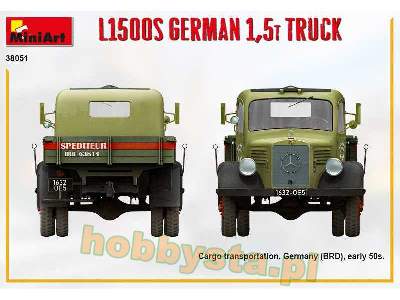 L1500s German 1,5t Truck - image 12