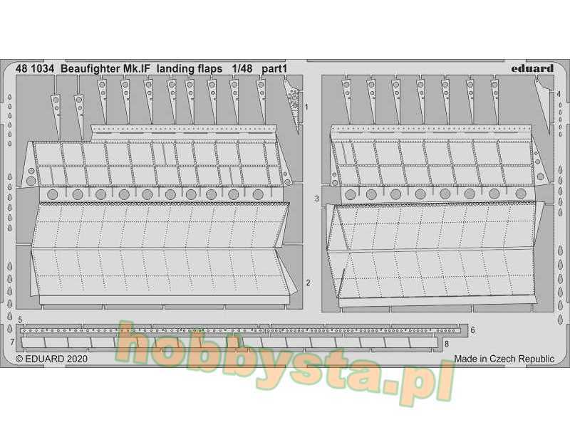 Beaufighter Mk. IF landing flaps 1/48 - image 1