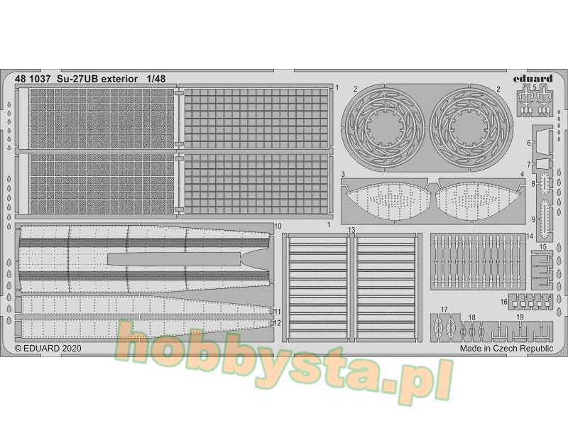 Su-27UB exterior 1/48 - image 1