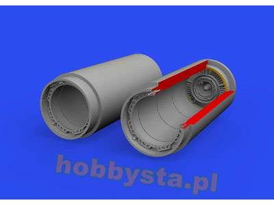 MiG-19 exhaust nozzles 1/48 - Eduard - image 2