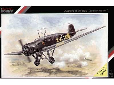 Junkers W 34 Hau Bramo motor - image 1