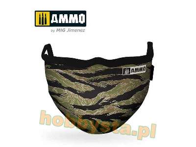 Tiger Camo Ammo Face Mask - image 1