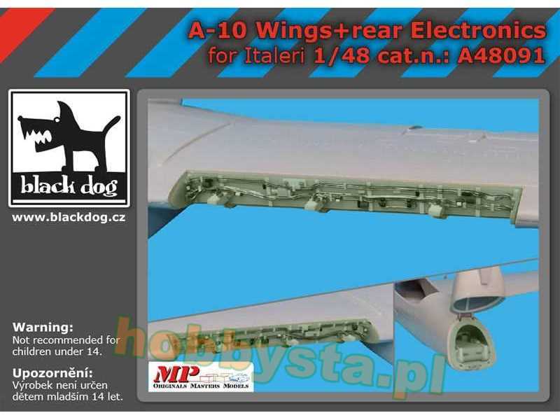 A-10 Wings + Rear Electronics For Italeri - image 1