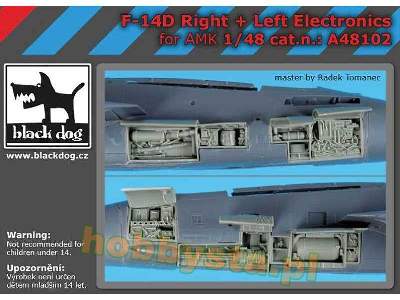 F-14d Right + Left Electronics For Amk - image 1