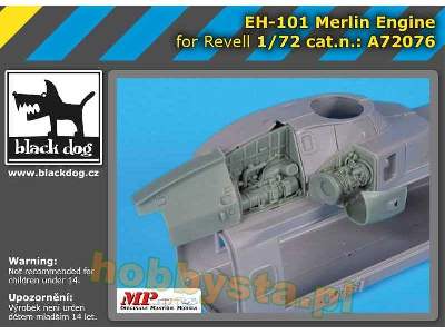 Eh-101 Merlin Engine For Revell - image 1