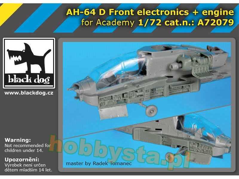 Ah-64 D Front Electronics + Engine For Academy - image 1