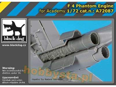 F-4 Phantom Engine For Academy - image 1