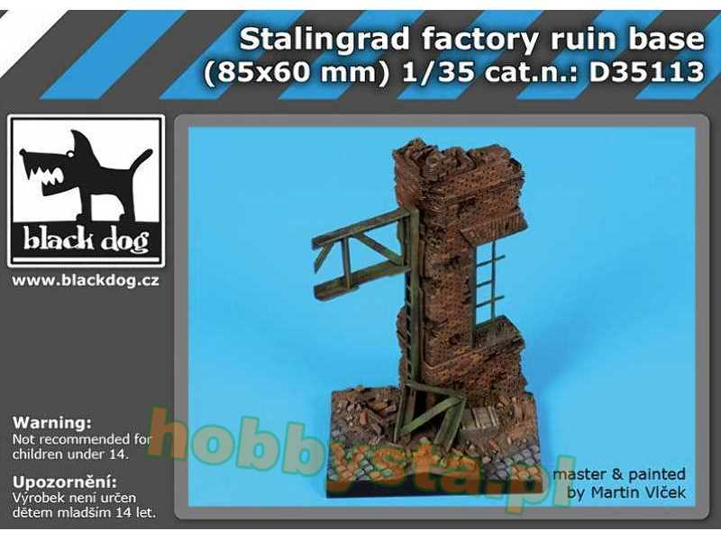 Stalingrad Factory Ruin Base (85x60 mm) - image 1