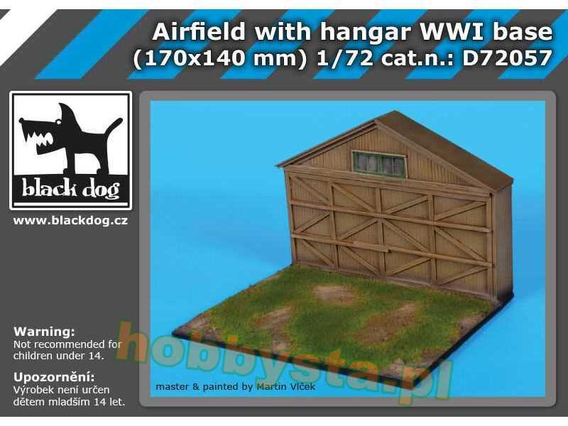 Airfield With Hangar WW I Base - image 1