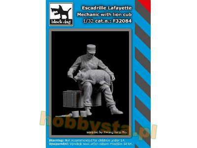 Escadrille Lafayette Mechanic With Lion Cub - image 1