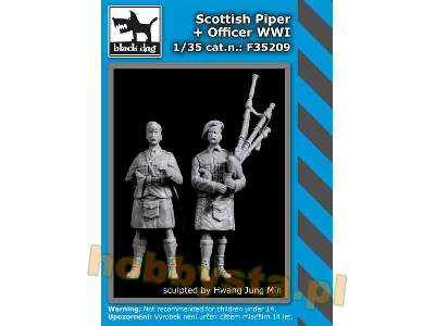 Scottish Piper + Officer WWi - image 1