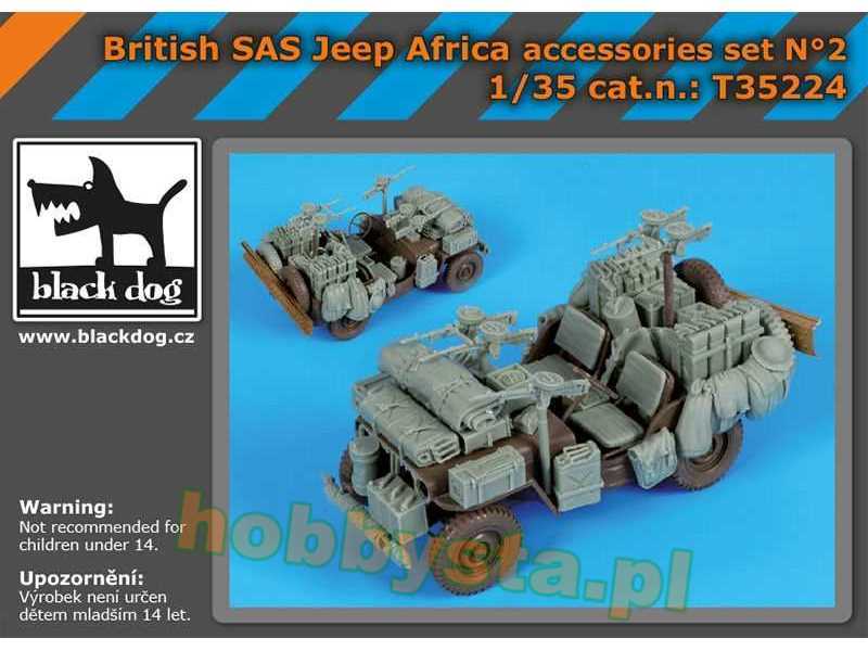 British Sas Jeep Africa Accessories Set For Tamiya - image 1