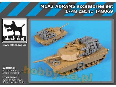 M1a2 Abrams Accessories Set For Tamiya - image 1