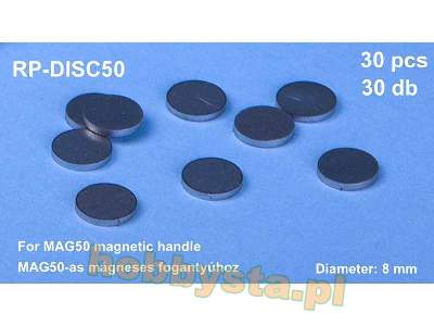 8 mm Steel Discs 30 Pcs - image 1