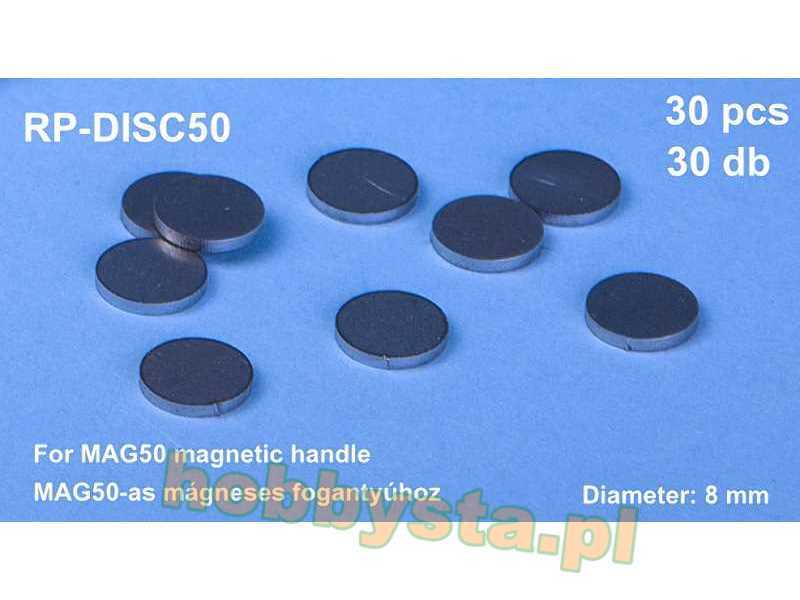 8 mm Steel Discs 30 Pcs - image 1