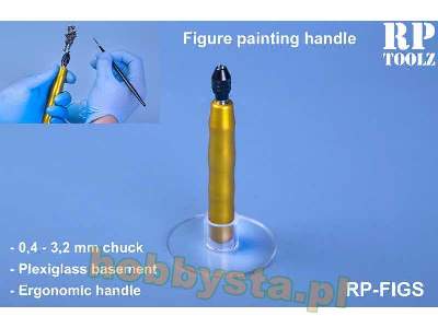 1/72 Scale RP Toolz Magnetic Handle 50 w/Acrylic Basement for 1/48