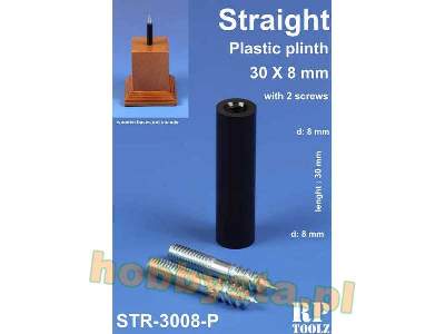 Straight Plastic Plinth 30x8 mm - image 1