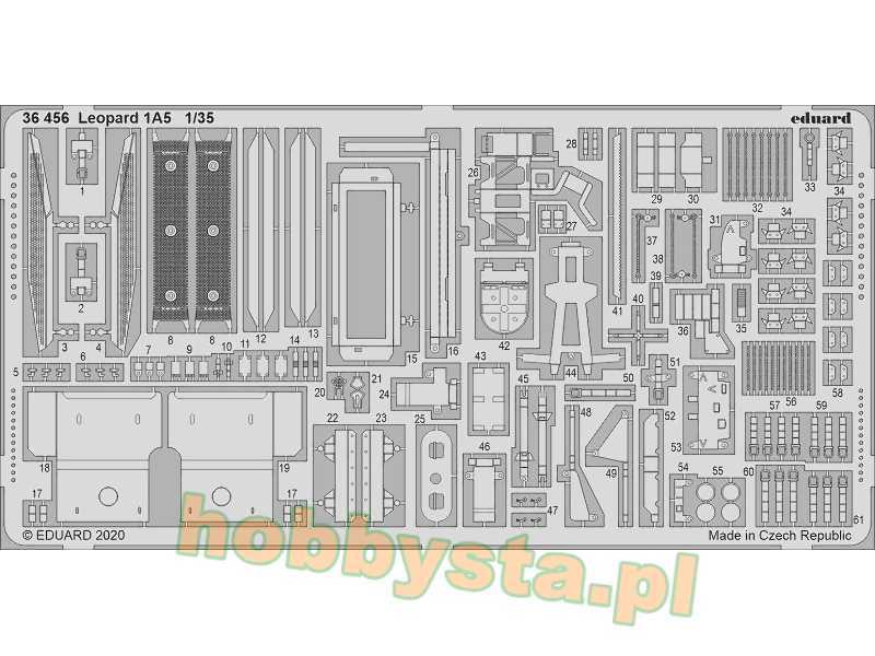 Leopard 1A5 1/35 - Hobby Boss - image 1