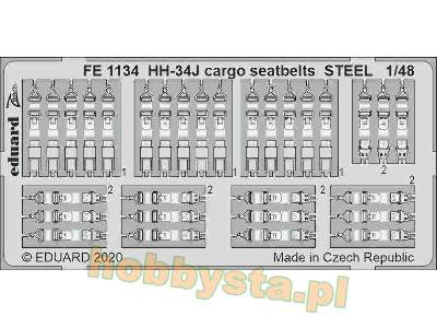 HH-34J cargo seatbelts STEEL 1/48 - image 1