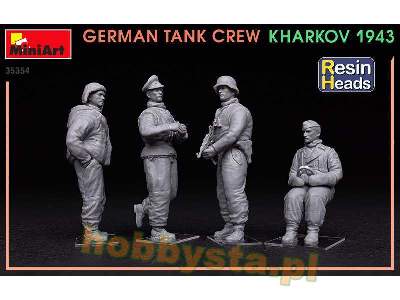German Tank Crew. Kharkov 1943. Resin Heads - image 11