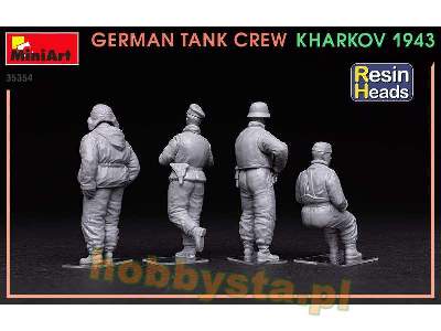 German Tank Crew. Kharkov 1943. Resin Heads - image 13