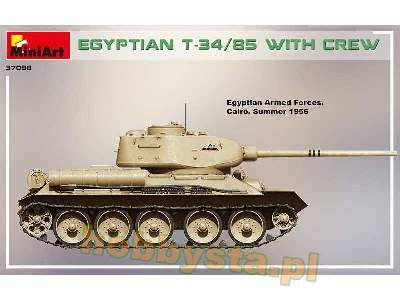 Egyptian T-34/85 With Crew - image 7