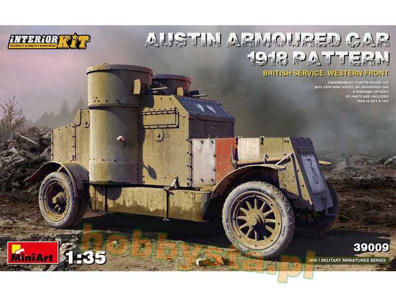 Austin Armoured Car 1918 Pattern. British Service. Western Front - image 1