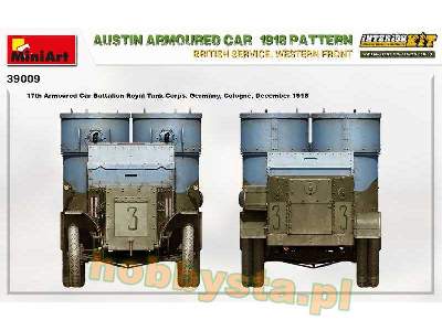 Austin Armoured Car 1918 Pattern. British Service. Western Front - image 2