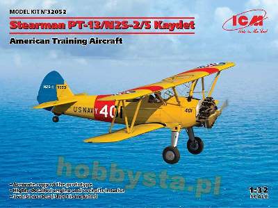 Stearman PT-13/N2S-2/5 Kaydet, American Training Aircraft - image 1