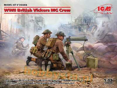 WWII British Vickers MG Crew - image 1