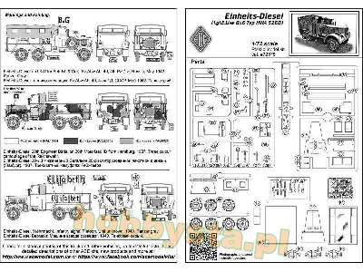 Einheits-Diesel Pritschenwagen (2,5t 6x6 LKW) - image 10