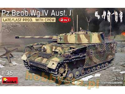 Pz.Beob.Wg.Iv Ausf. J Late/last Prod. 2 In 1 W/crew - image 1