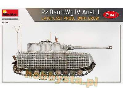 Pz.Beob.Wg.Iv Ausf. J Late/last Prod. 2 In 1 W/crew - image 24