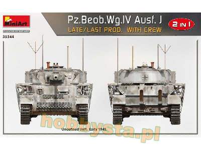 Pz.Beob.Wg.Iv Ausf. J Late/last Prod. 2 In 1 W/crew - image 25